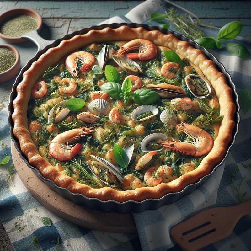 Rustic Field Herb and Sea Tart