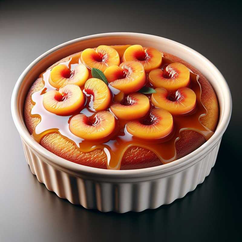 Peach Upside-Down Cake