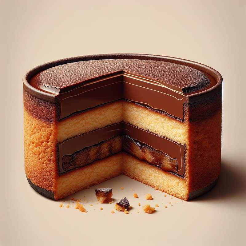 Gianduiotti Cake