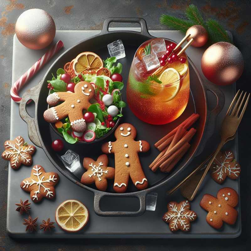 Savory Gingerbread and Festive Spritz