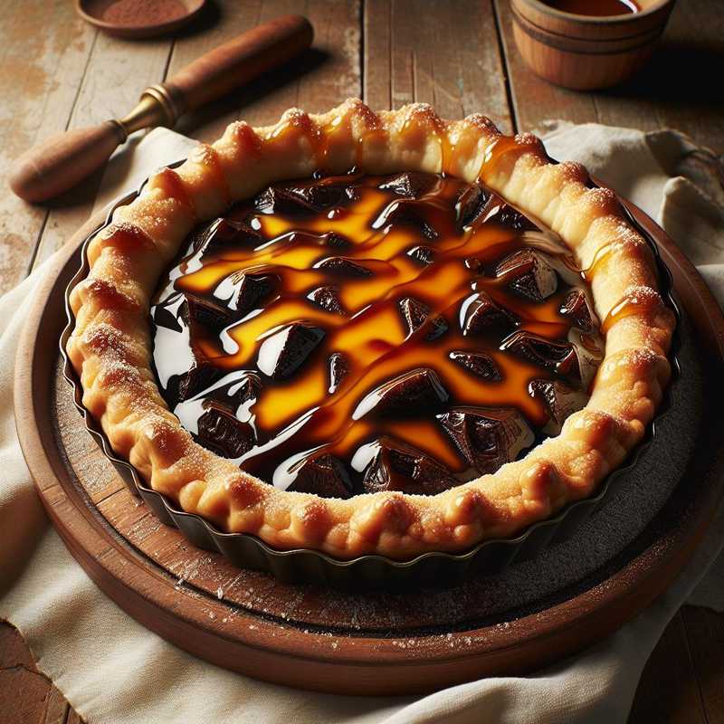 Salted Caramel Chocolate Tart