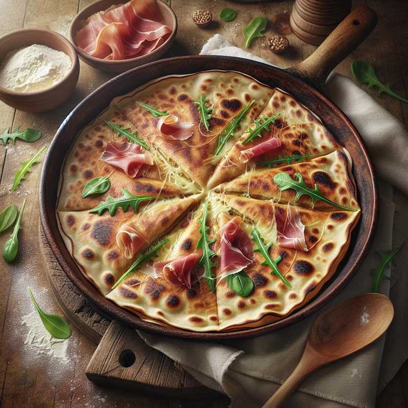 Homemade Piadina Romagnola