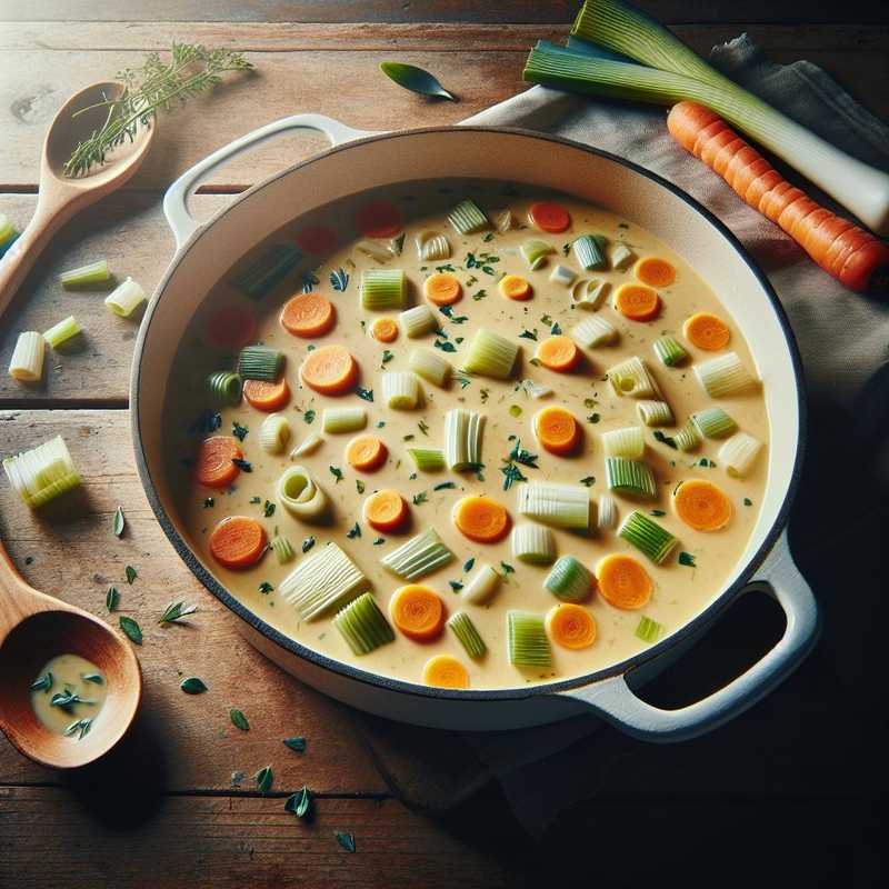 Leek and Carrot Velouté