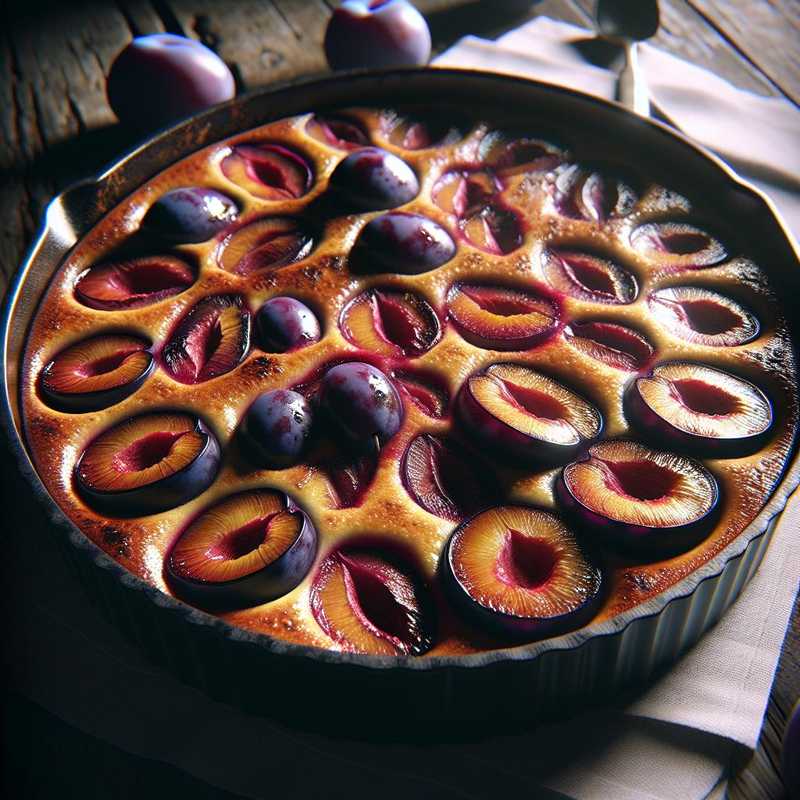 Plum Clafoutis