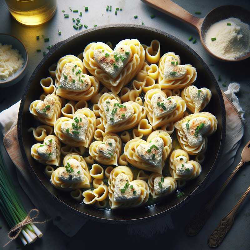 Hearts with Goat Cheese and Chives