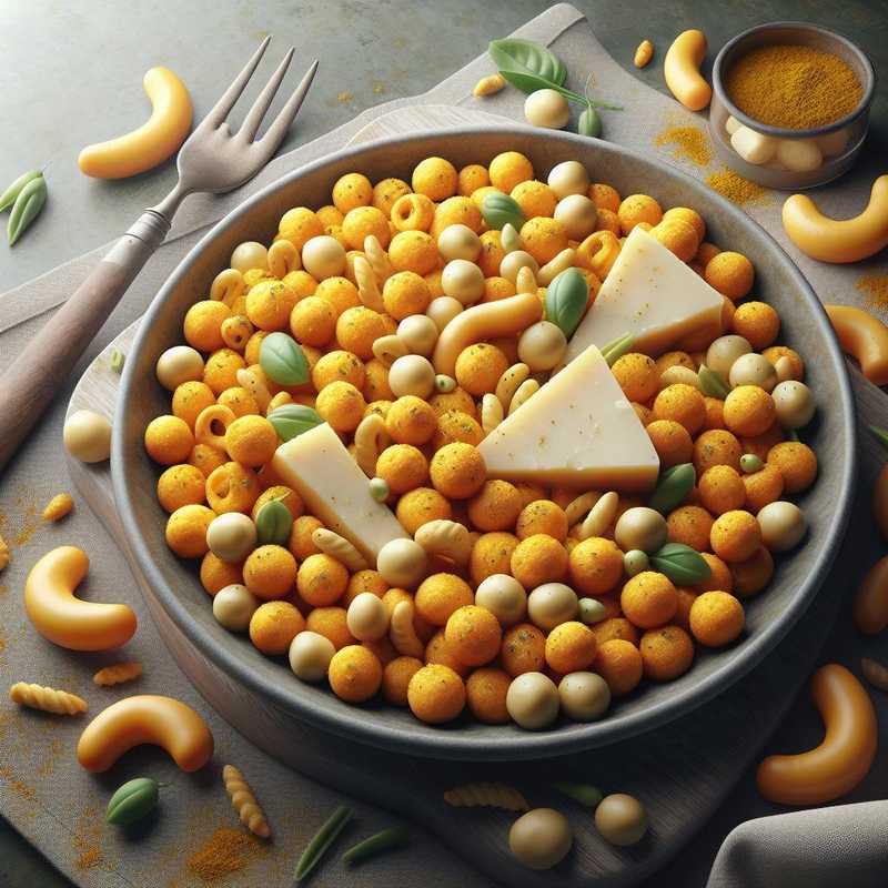 Savory Curry and Pecorino Snacks