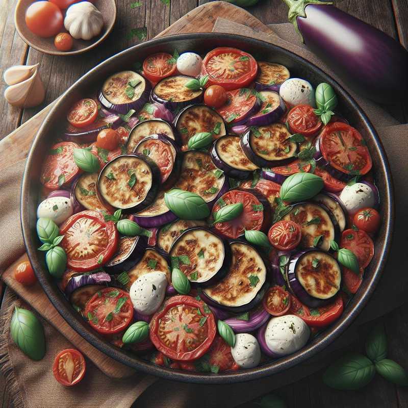 Eggplant Zuccotto