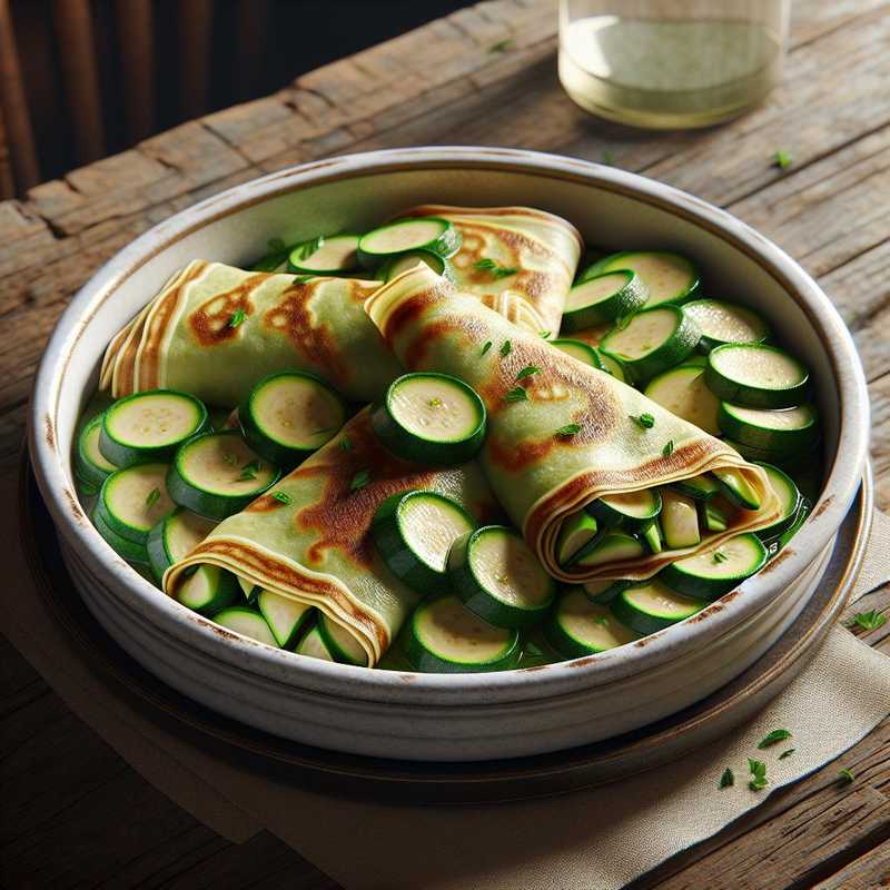 Zucchini Crepes