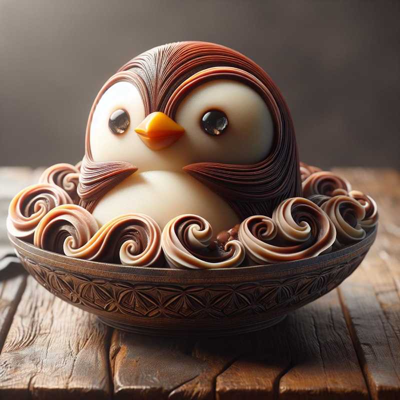 Penguin ice cream