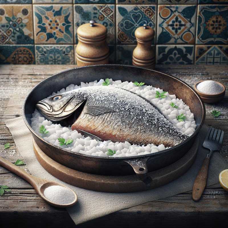 Sea Bream in Salt