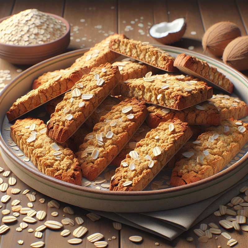 Biscotti avena e cocco