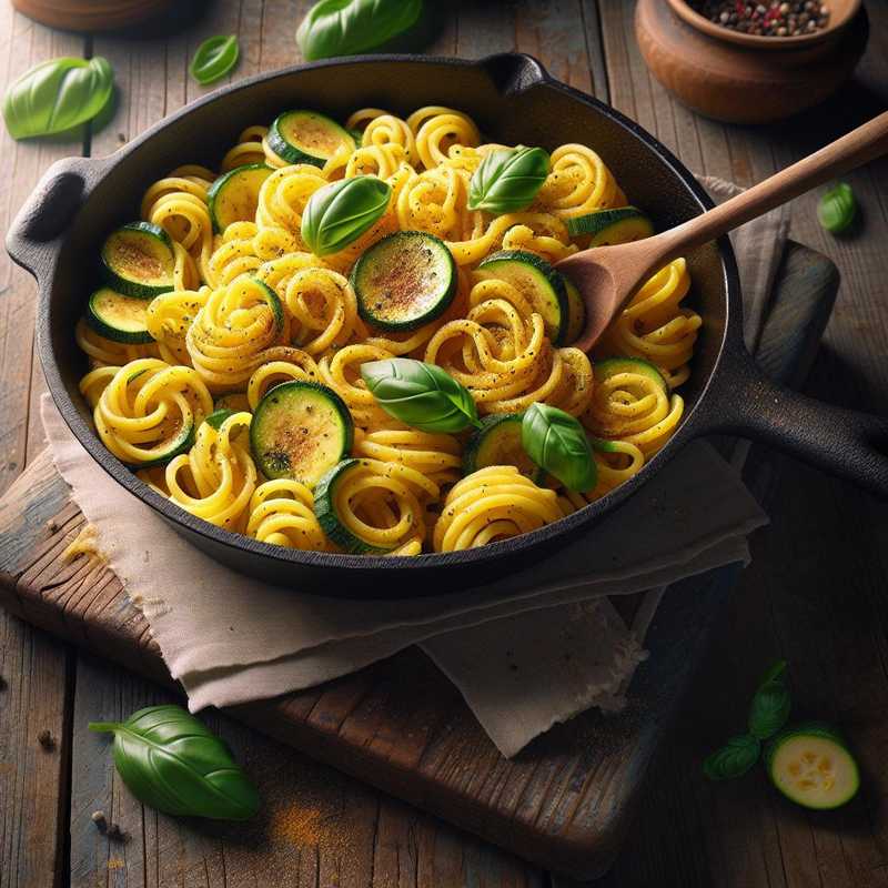 Zucchini swirls without butter and eggs