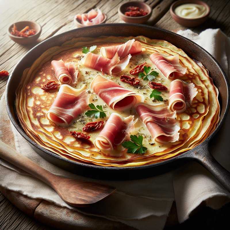 Ham Crepes without Dairy