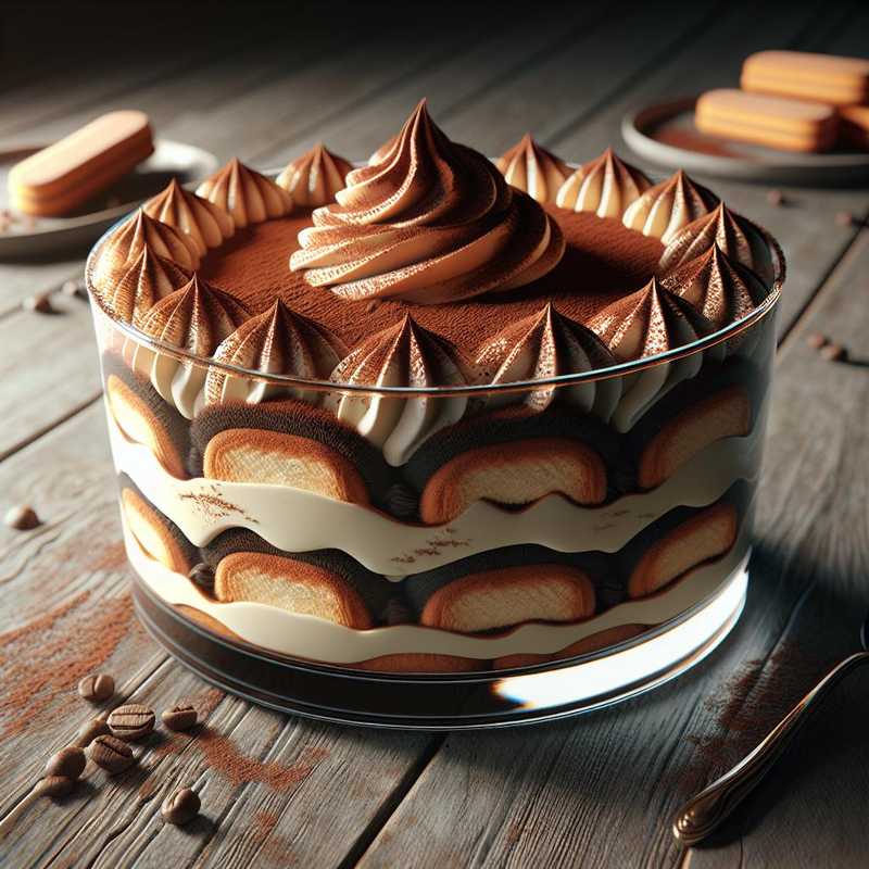 Tiramisu with Chocolate Cream