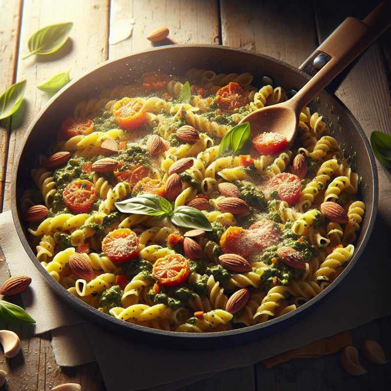 Pasta with Trapanese pesto