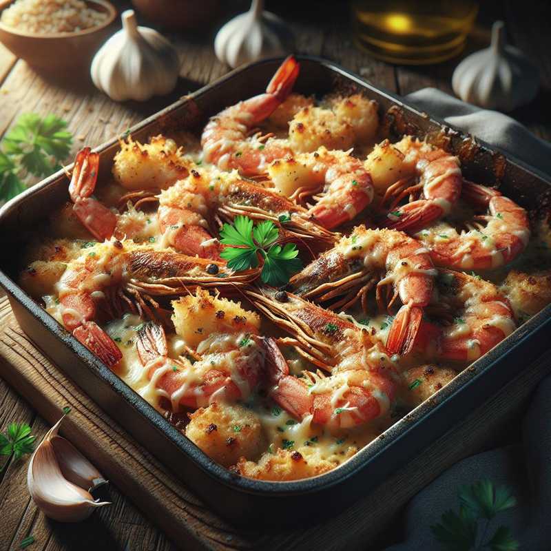 Shrimp au gratin