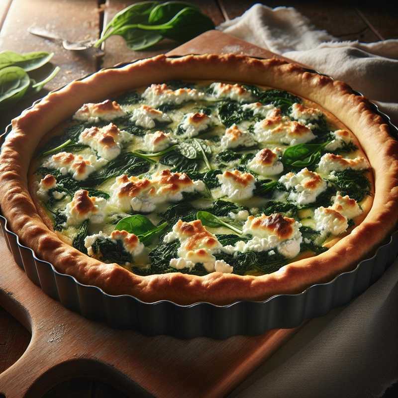 Rustic Pie with Ricotta and Spinach
