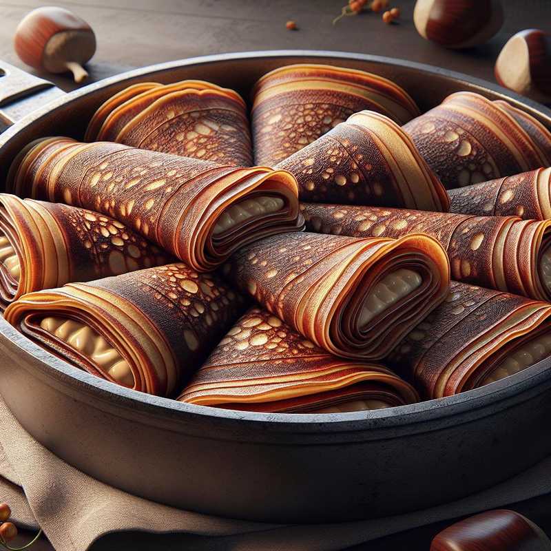 Crepes con farina di castagne