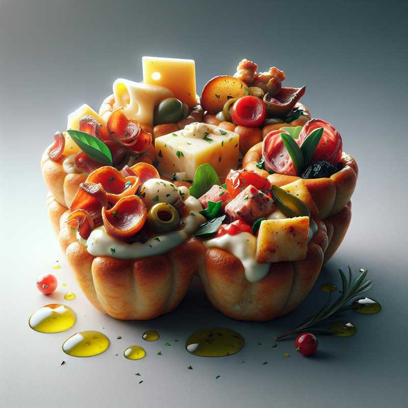 Stuffed pancarré baskets