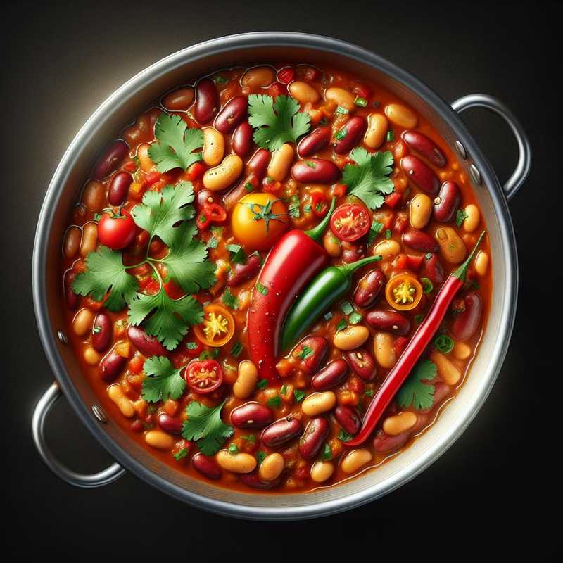 Chili sin carne with red beans