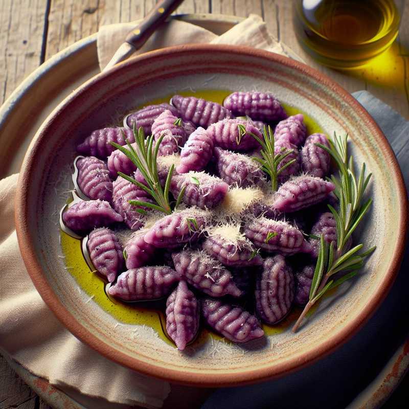 Gnocchi di patate viola