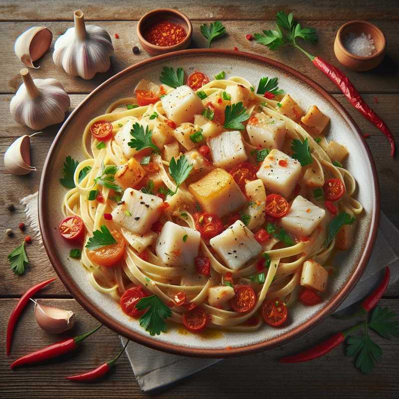 Pasta with Cod