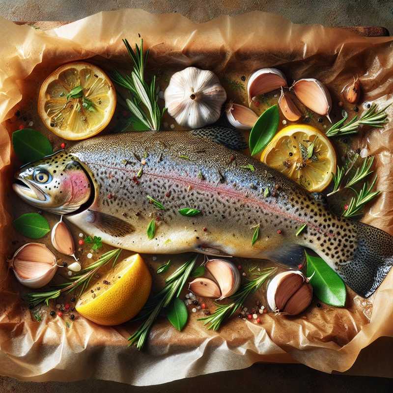 Trout en Papillote