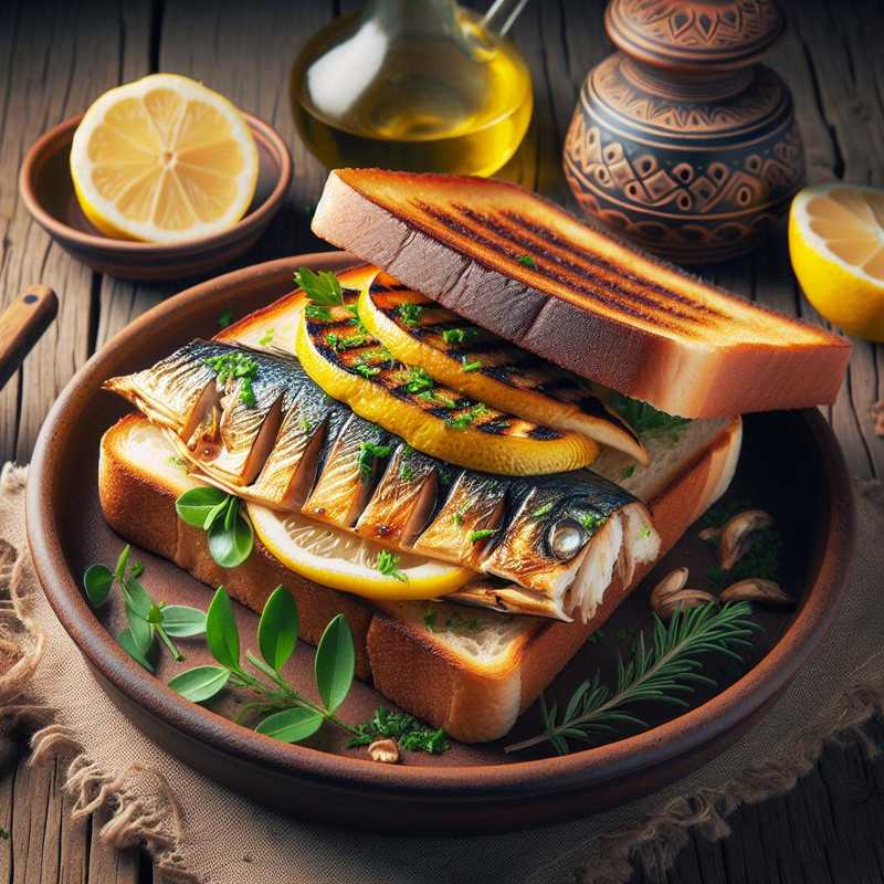Sicilian Seabream Sandwich