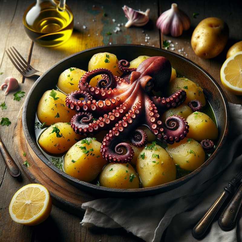 Warm Octopus and Potato Salad
