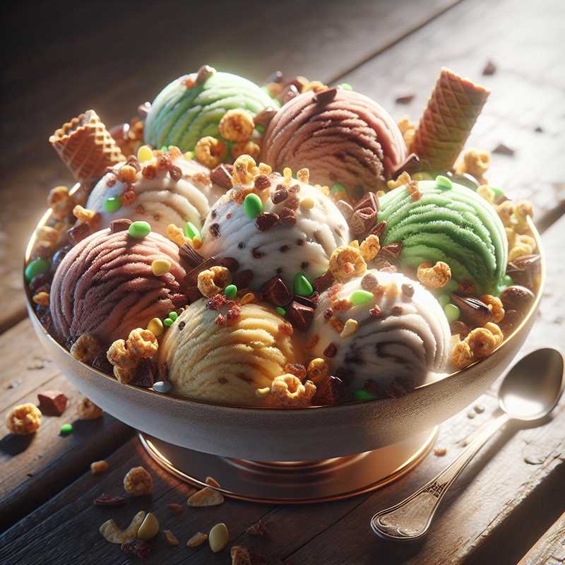 Crunchy Ice Creams