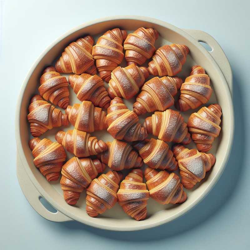 Whole wheat honey croissants