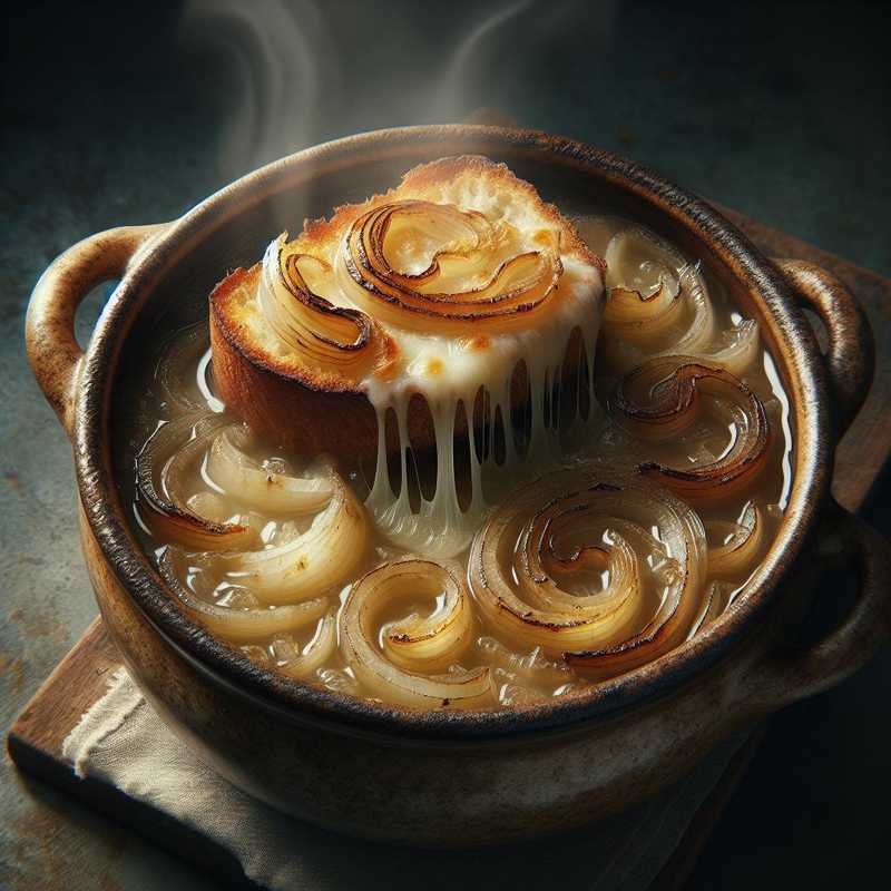 Gratinated Onion Soup