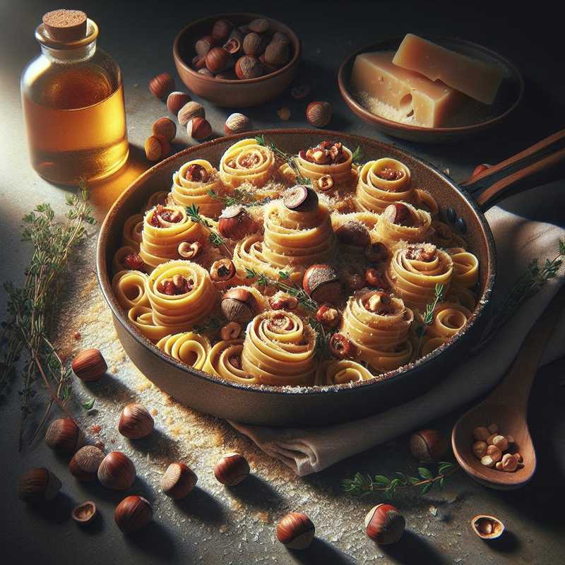 Hazelnut Swiss Roll