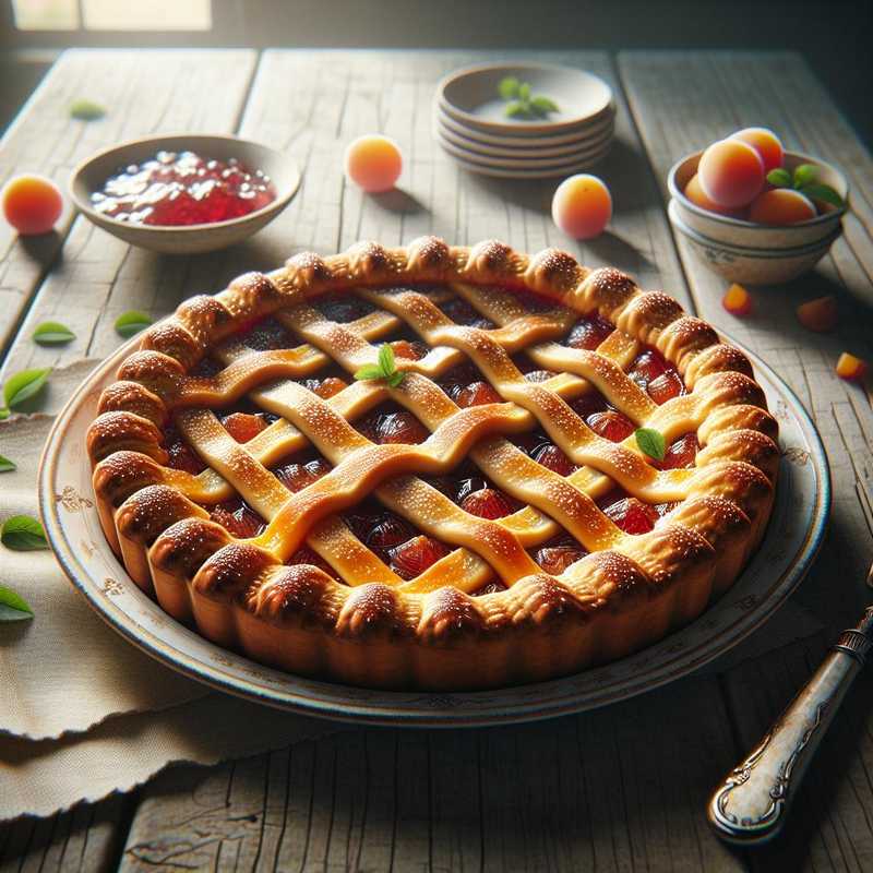 Tart without butter and eggs