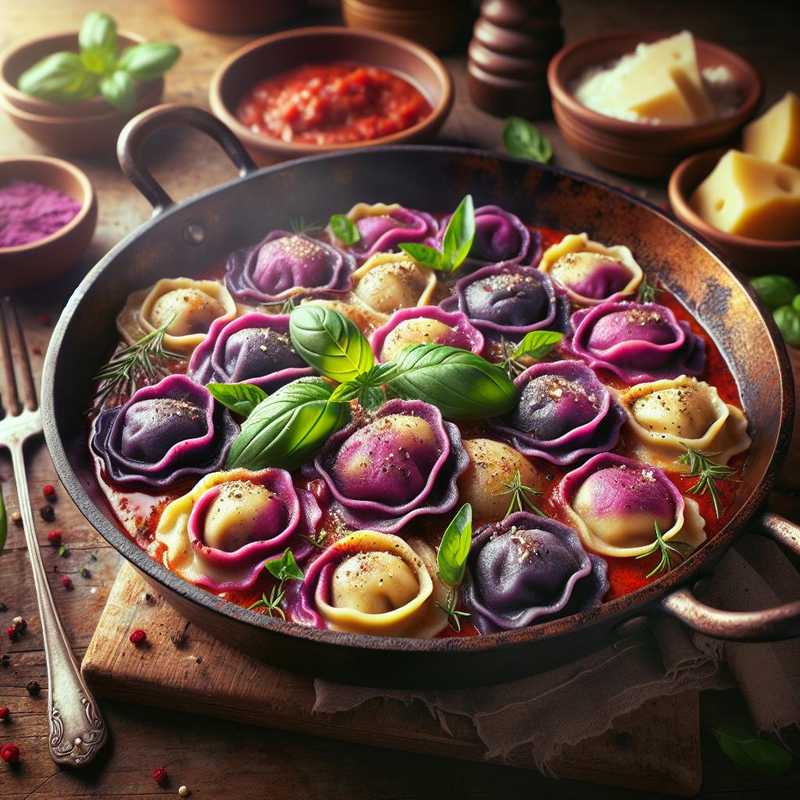 Purple Potato Culurgiones
