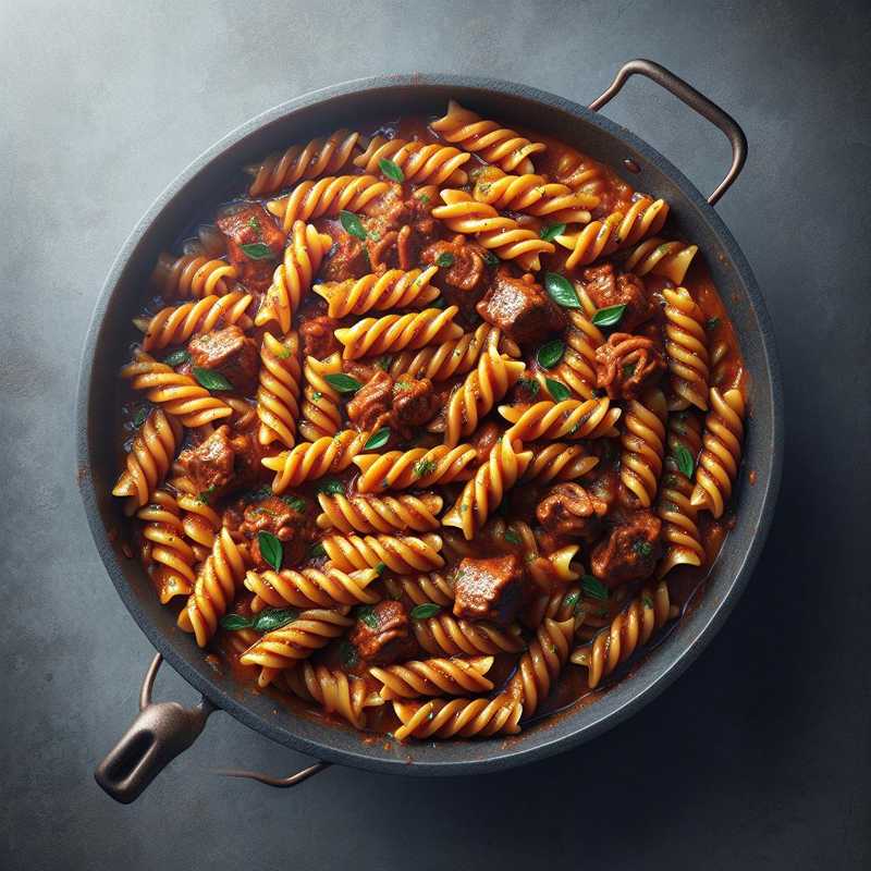 Maccheroni with sauce