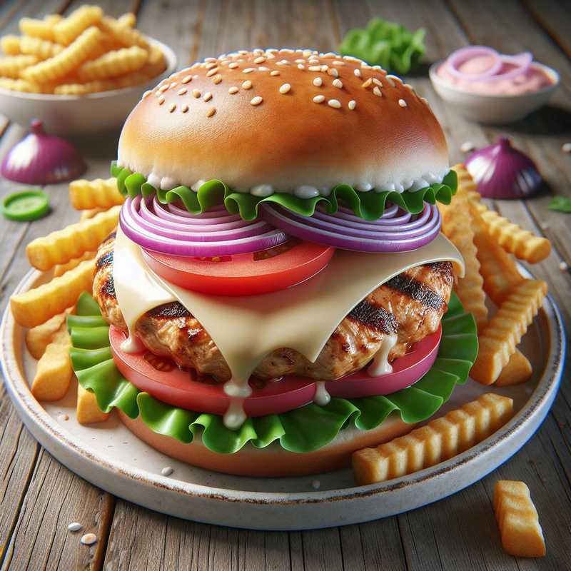 Hamburger di pollo