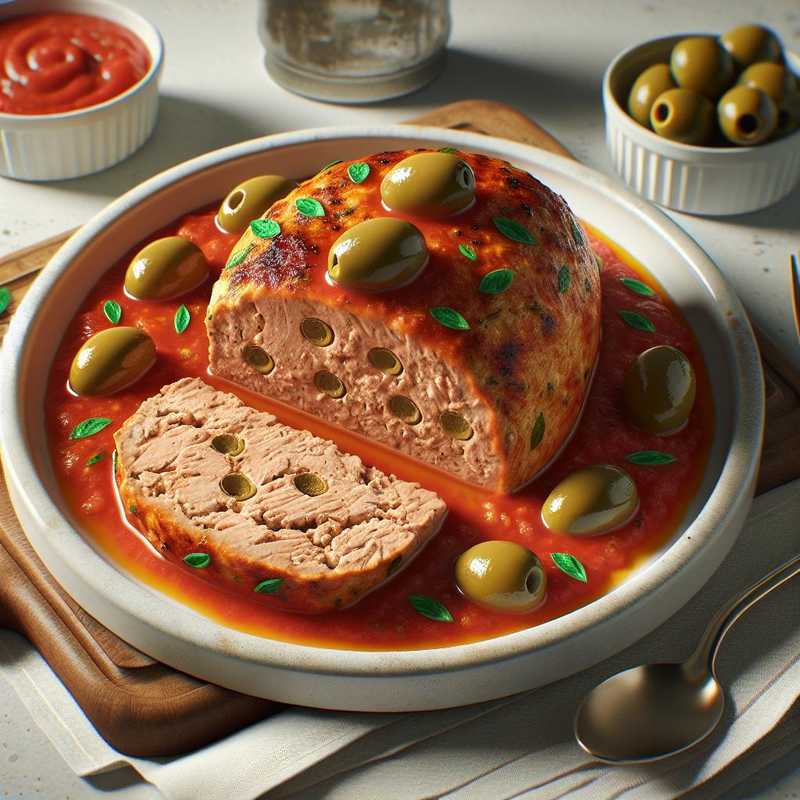 Tuna and Olive Meatloaf