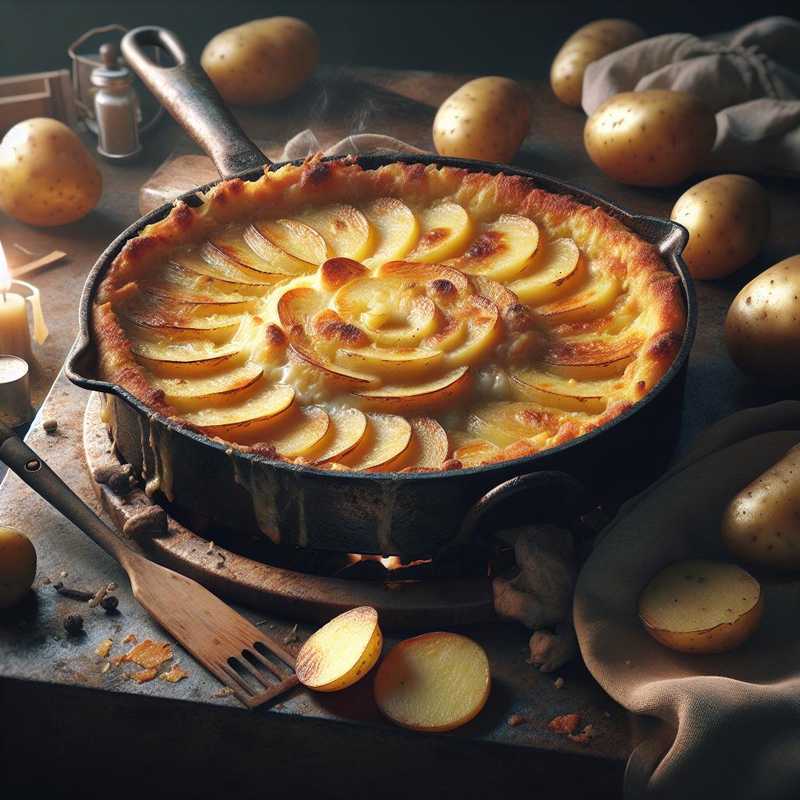 Skillet Potato Cake
