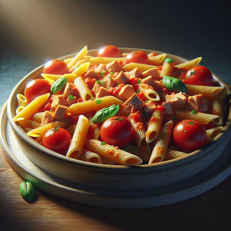 Penne with Tuna and Pachino