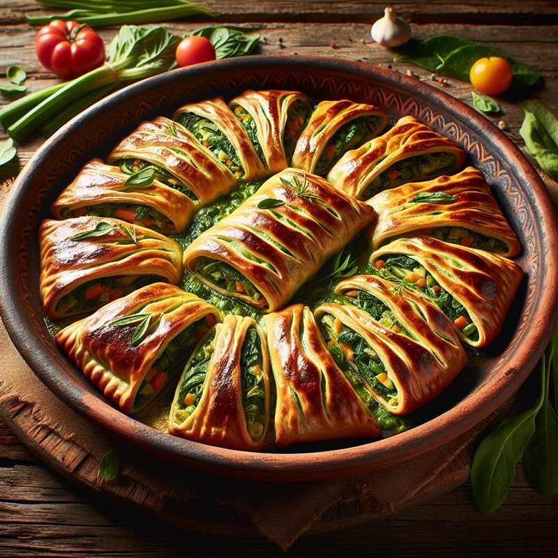 Vegetable Strudel