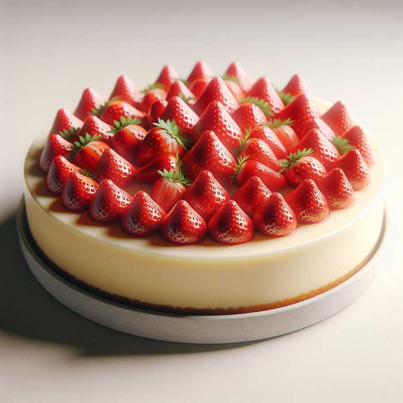 Strawberry and Lemon Cheesecake