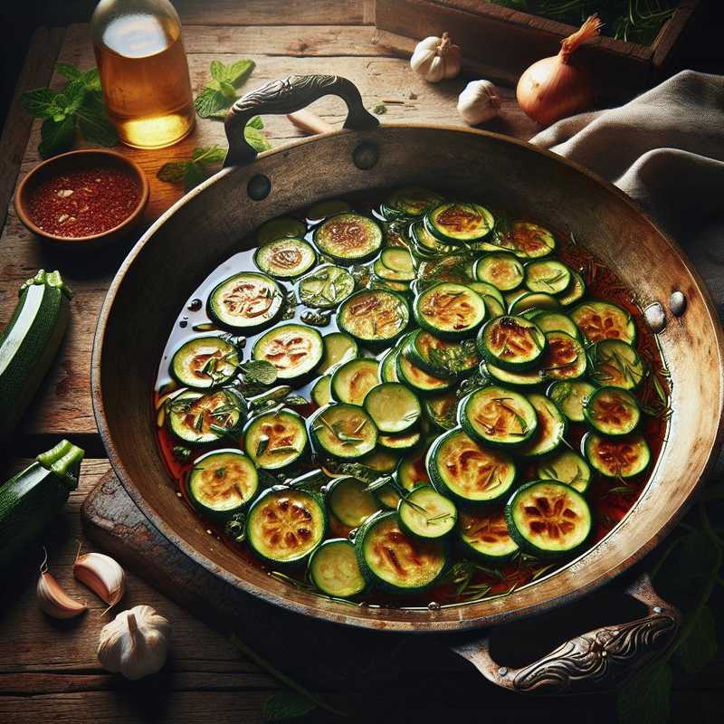 Zucchini in carpione