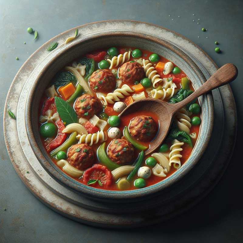 Minestrone Meatballs