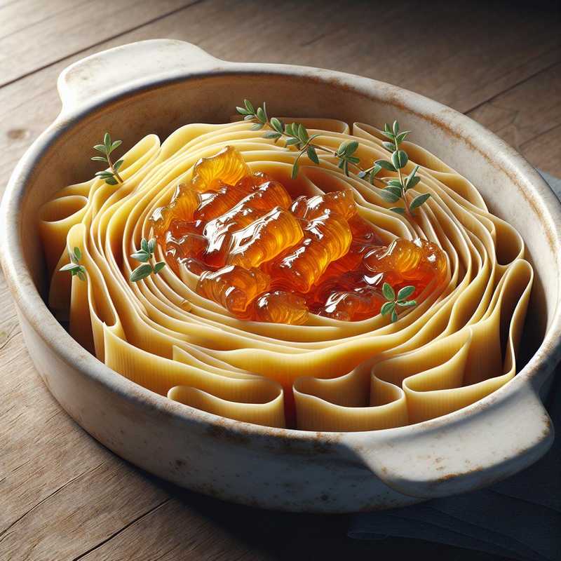 Sfoglie alla marmellata di cipolle