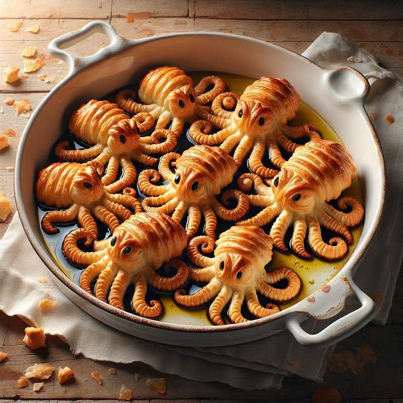 Puff Pastry Octopuses