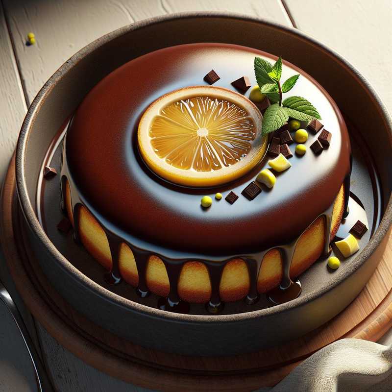Lemon and Chocolate Cake