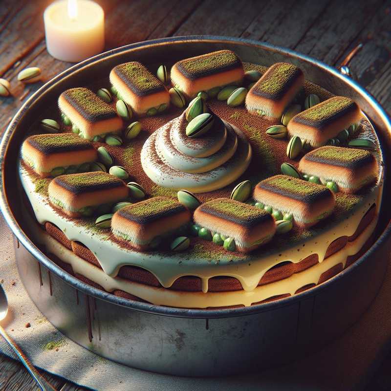 Pistachio Cream Tiramisù