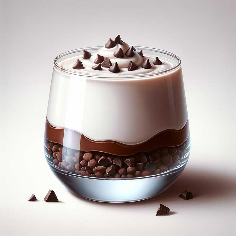 Mousse yogurt e cioccolato