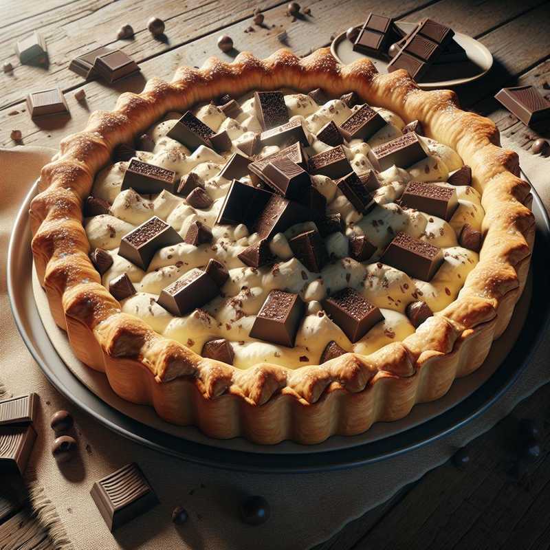 Easter Ricotta and Chocolate Tart